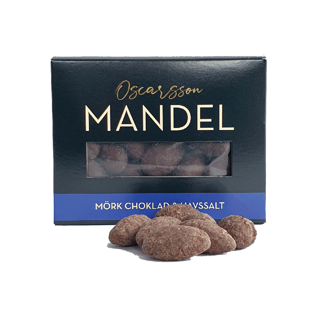 Mandel med Mörk Choklad & Havssalt