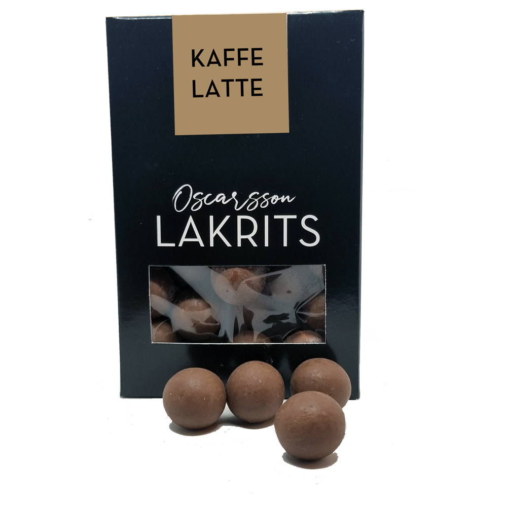 Lakrits, Kaffe Latte