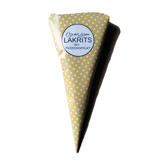 Lakritsstrut Passionsfrukt