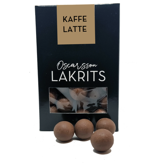 Lakrits, Kaffe Latte