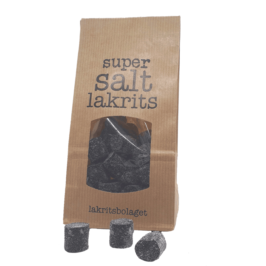 Påse Supersalt Lakrits